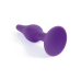Анальна пробка - Silicone Purple Plug M