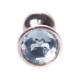 Анальна пробка - Jewellery Red Gold PLUG- Clear