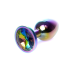 Анальна пробка - Jewellery Multicolour Plug Clear