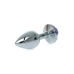 Анальна пробка Jewellery Silver Rose Plug Purple Анальна пробка Jewellery Silver Rose Plug Purple