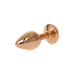 Анальна пробка - Jewellery Red Gold Rose Plug Peach