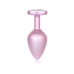 Анальна пробка - Jewellery Pearl Pink Heart Plug Clear M