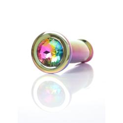Анальна пробка - Jewellery Multicolour Penis Plug Clear M
