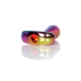 Анальна пробка - Jewellery Multicolour Plug Red S
