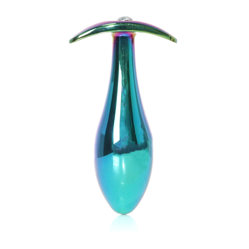 Анальна пробка - Jewellery Multicolour Plug Clear L