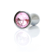 Анальна пробка - Jewellery Silver Plug M Pink
