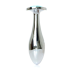 Анальна пробка - Jewellery Silver Plug Light Blue L