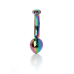 Анальна пробка - Jewellery Multicolour Curved Plug S