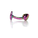 Анальна пробка - Jewellery Multicolour Curved Plug L