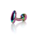 Анальна пробка - Jewellery Multicolour Curved Plug L