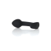 Анальна пробка - Silicone Black Curved Plug S