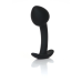 Анальна пробка - Silicone Black Curved Plug M