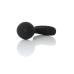 Анальна пробка - Silicone Black Curved Plug M