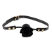 Кляп Black Rose Ball Gag чорний
