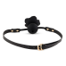 Кляп Black Rose Ball Gag чорний