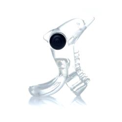 Ерекційне кільце Dolphin Vibro Clear з вібрацією