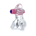 Ерекційне віброкільце Tongue Vibro CockRing Clear