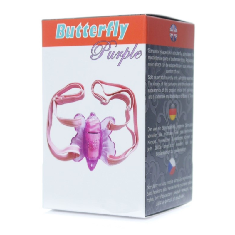 Вібростимулятор Butterfly Purple BOYS of TOYS Вібростимулятор Butterfly Purple BOYS of TOYS