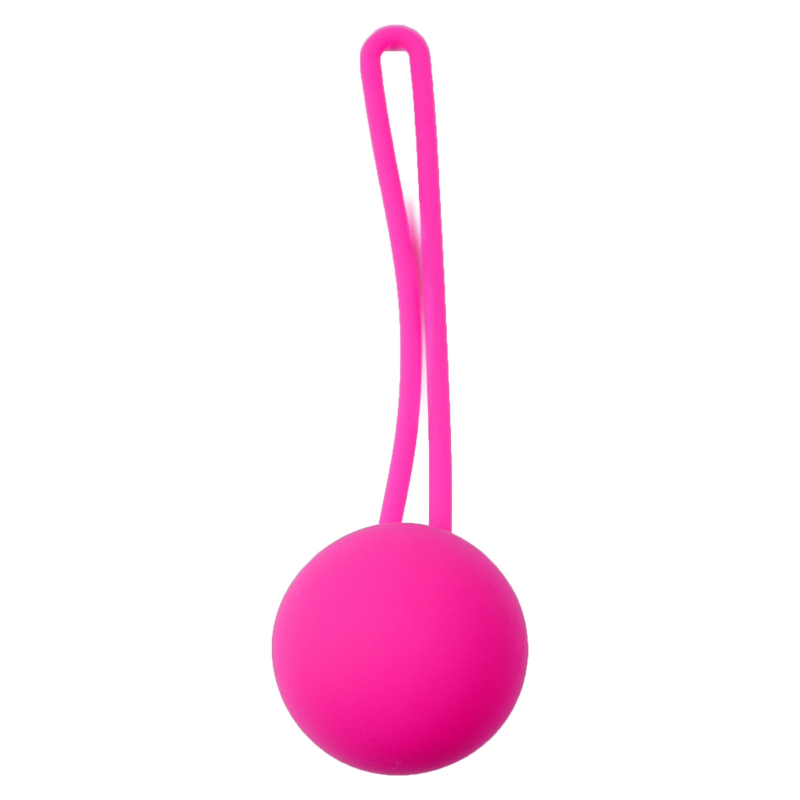 Вагінальна кулька Silicone Kegel Ball рожева