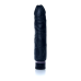 Вібратор - Real Skin Multispeed Black, 22 см
