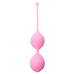 Вагінальні кульки Silicone Kegel Balls Pink 36 мм