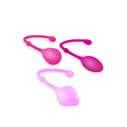 Набір вагінальних кульок - Yoba Tonic Perinee Set Pink