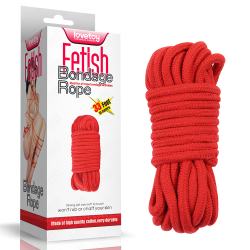 Мотузка - Fetish Bondage Rope Red, 10 м Мотузка - Fetish Bondage Rope Red, 10 м