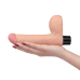 Реалістичний вібратор Real Softee Vibrator With Balls тілесний Реалістичний вібратор Real Softee Vibrator With Balls тілесний