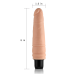 Реалістичний вібратор Xtreme Feel Vibrator тілесний