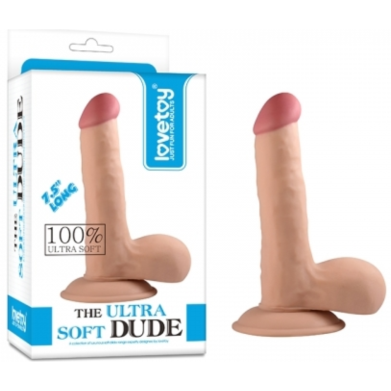 Фалоімітатор - The Ultra Soft Dude 7.5" #1