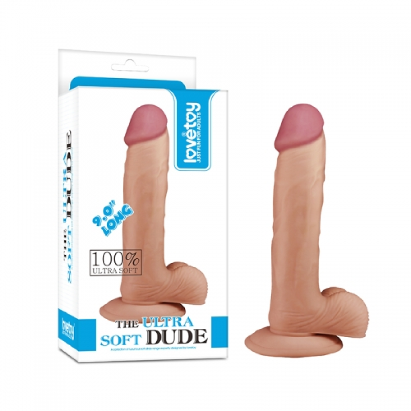 Фалоімітатор - The Ultra Soft Dude 9"