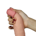 Реалістичний вібратор The Ultra Soft Dude Vibrating тілесний Реалістичний вібратор The Ultra Soft Dude Vibrating тілесний