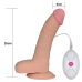 Реалістичний вібратор The Ultra Soft Dude тілесний 20 см Реалістичний вібратор The Ultra Soft Dude тілесний 20 см