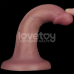 Реалістичний вібратор Vibrating Dual Density Power Cock 6'' тілесний
