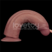 Реалістичний вібратор Vibrating Dual Density Power Cock тілесний Реалістичний вібратор Vibrating Dual Density Power Cock тілесний