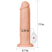 Реалістичний вібратор King-Sized Flesh 28см
