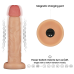Реалістичний вібратор Vibrating Power Basics Cock 10" тілесний Реалістичний вібратор Vibrating Power Basics Cock 10" тілесний