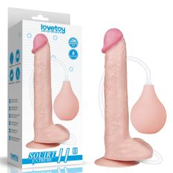 Фалоімітатор - Squirt Extreme Dildo 11" Flesh
