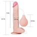 Фалоімітатор - Squirt Extreme Dildo 11" Flesh