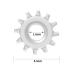 Ерекційне кільце Power Plus Cockring 3 прозоре