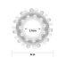 Ерекційне кільце Power Plus Cockring 2 Clear прозоре Ерекційне кільце Power Plus Cockring 2 Clear прозоре