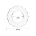Ерекційне кільце Power Plus Cockring 4 Clear прозоре Ерекційне кільце Power Plus Cockring 4 Clear прозоре