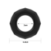 Ерекційне кільце Power Plus Cockring 4 чорне