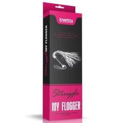 Флогер Struggle My Flogger сріблястий