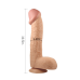 Фалоімітатор King-Sized Realistic Dildo 10.5" тілесний