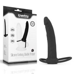 Насадка для подвійного проникнення - Anal Indulgence Collection Silicone Fantasy Double Prober Насадка для подвійного проникнення - Anal Indulgence Collection Silicone Fantasy Double Prober