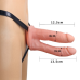 Порожнистий страпон - Unisex Hollow Double Penetration 6"