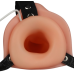 Страпон для подвійного проникнення - Vibrating Unisex Hollow Double Penetration 6"