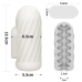 Мастурбатор - Knights Ring Vibrating Dual Purpose Sleeve-Spiral