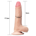 Фалоімітатор - Sliding-Skin Dual Layer Dong 7" Flesh